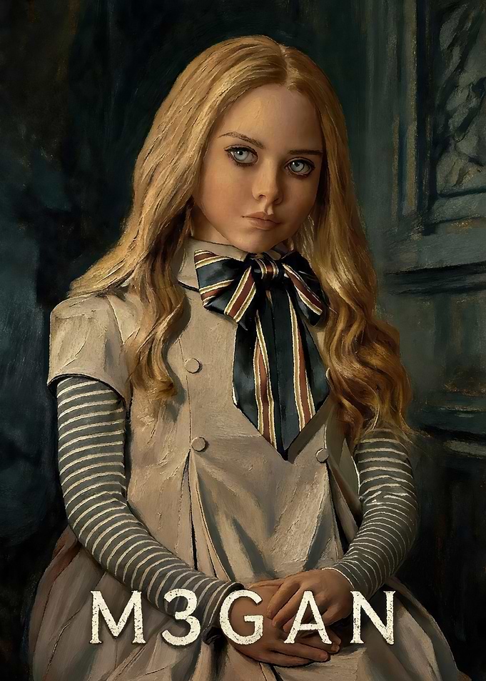 M3GAN Doll Portrait