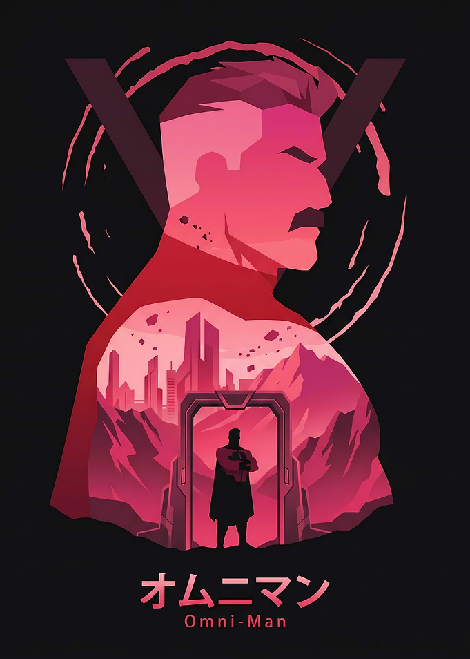 Omni-Man Minimalist Poster