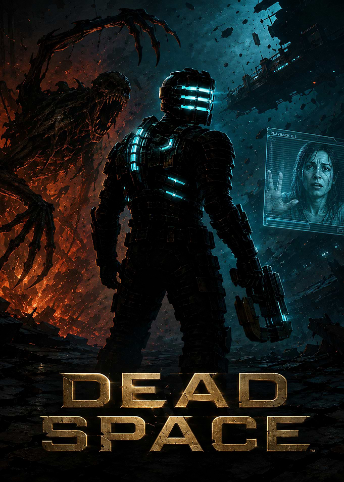 Dead Space Video Game Poster