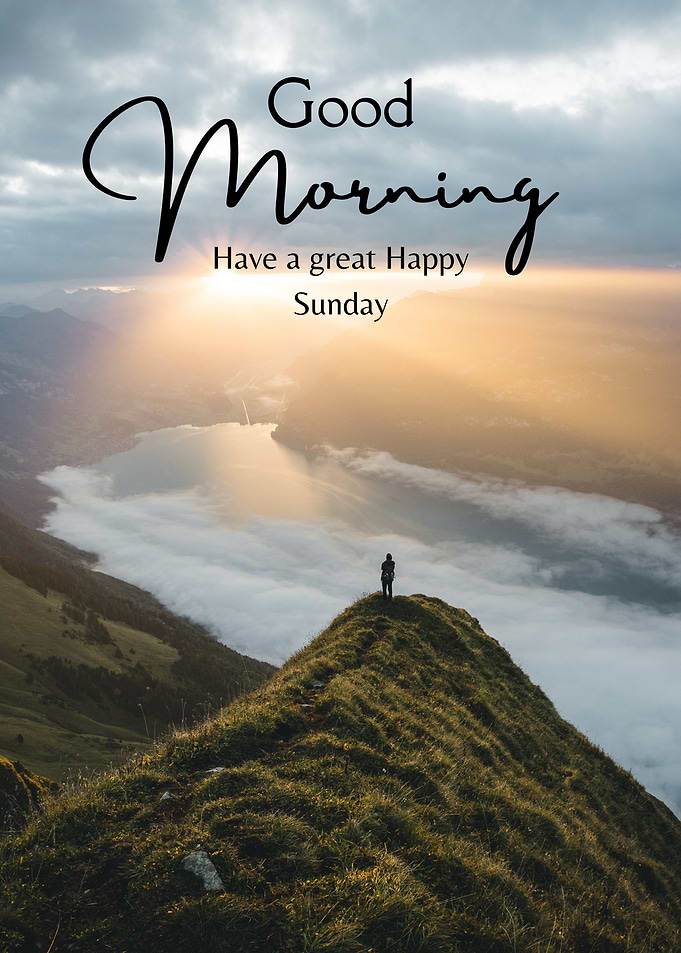 Good Morning Happy Sunday