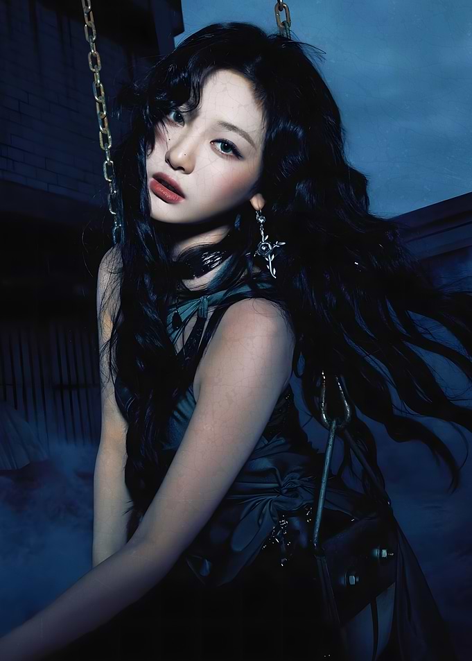 Dark Fashion Portrait of a Woman