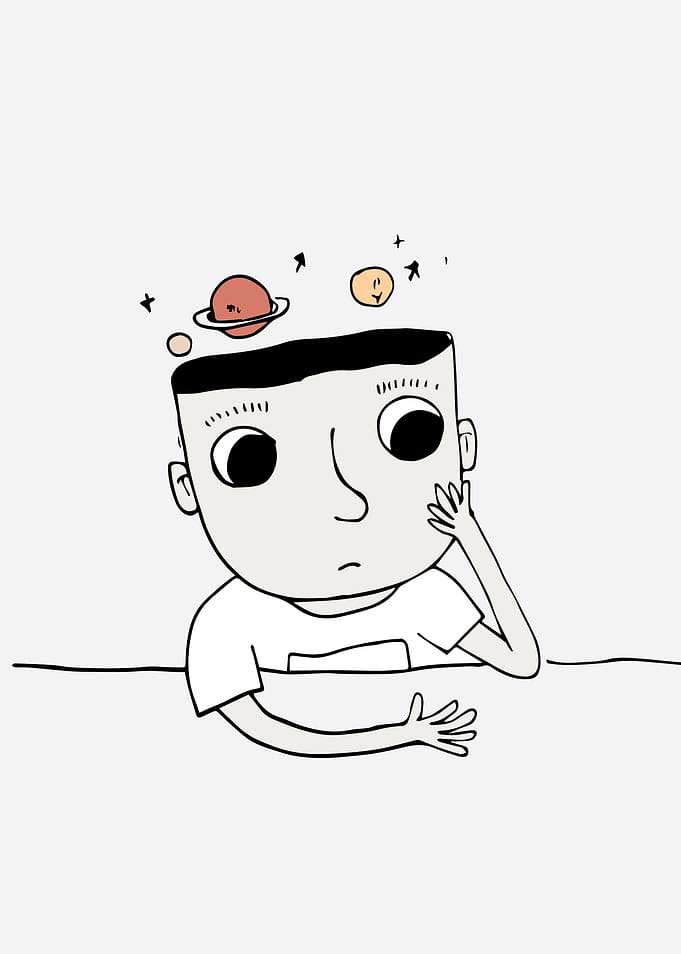 Boy with Planets