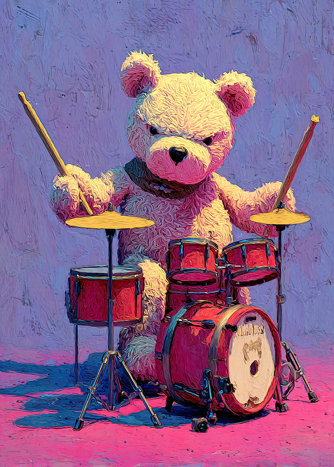 Teddy Bear Drummer