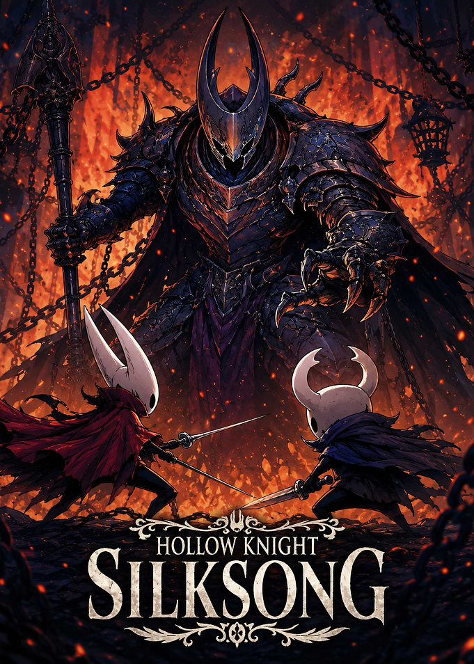 Hollow Knight Silksong Game Art