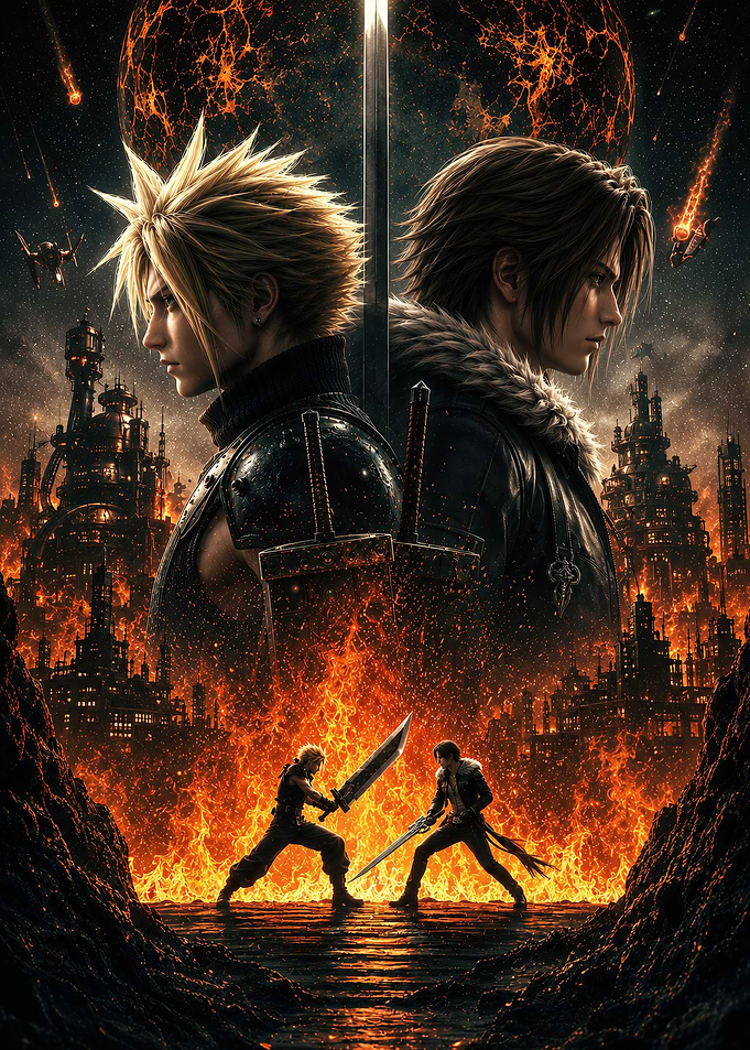 Final Fantasy VII Remake Poster