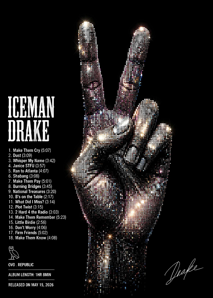 Drake Iceman Album Cover