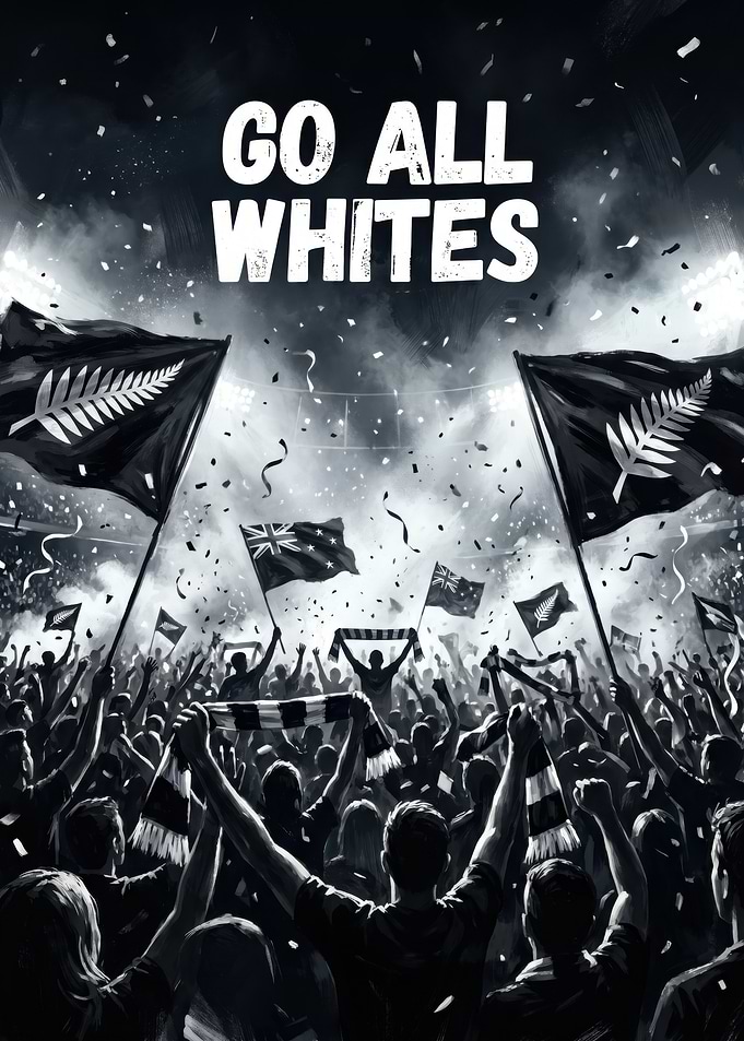Go All Whites Crowd