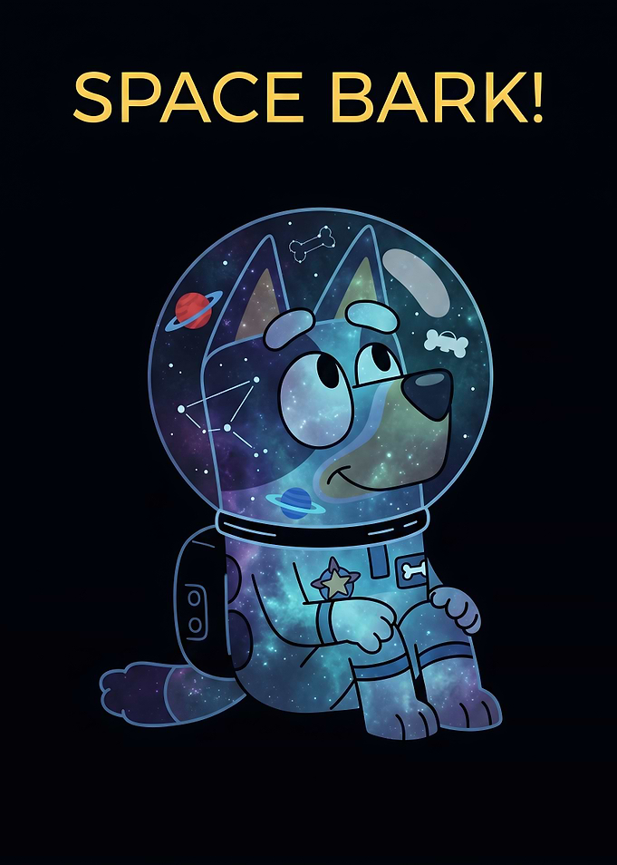 Bluey in Space