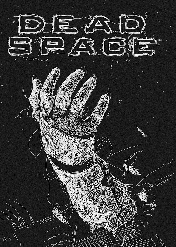 Dead Space Hand Art