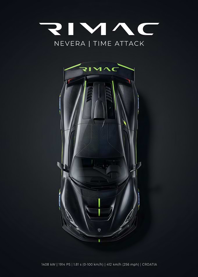 Rimac Nevera Time Attack
