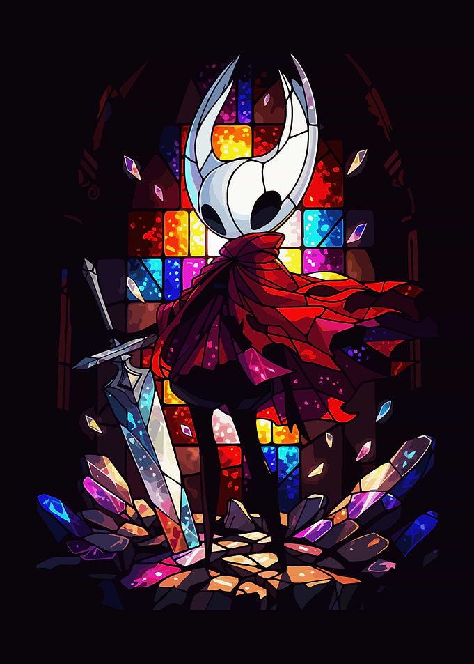 Hornet with Sword and Stained Glass