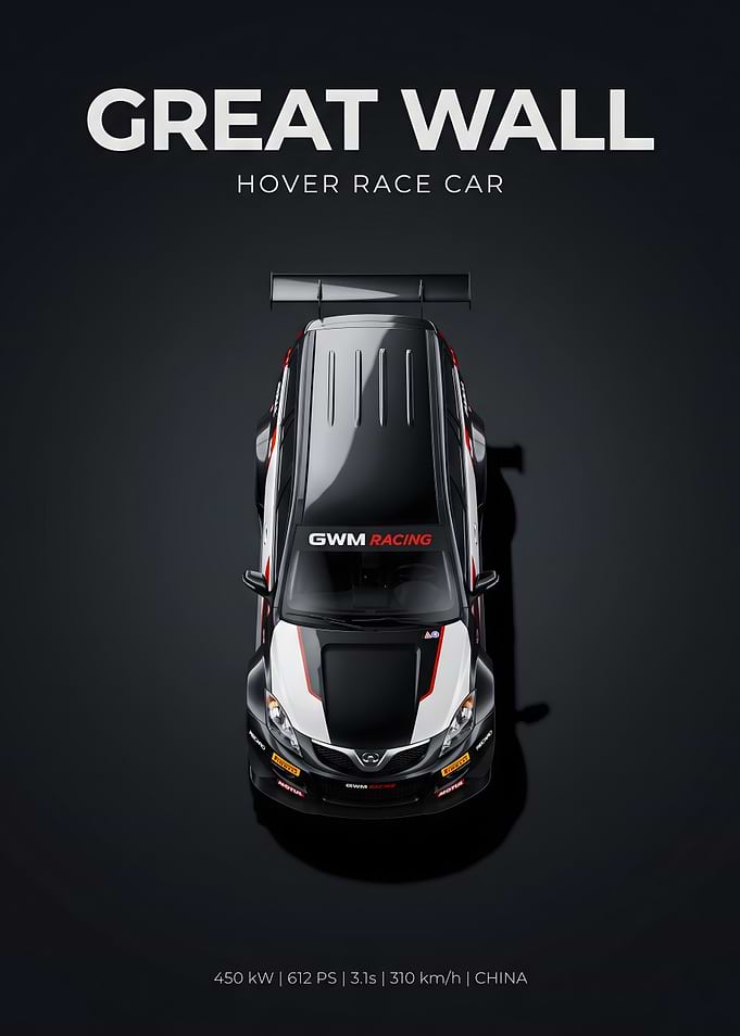 Great Wall Hover Race Car