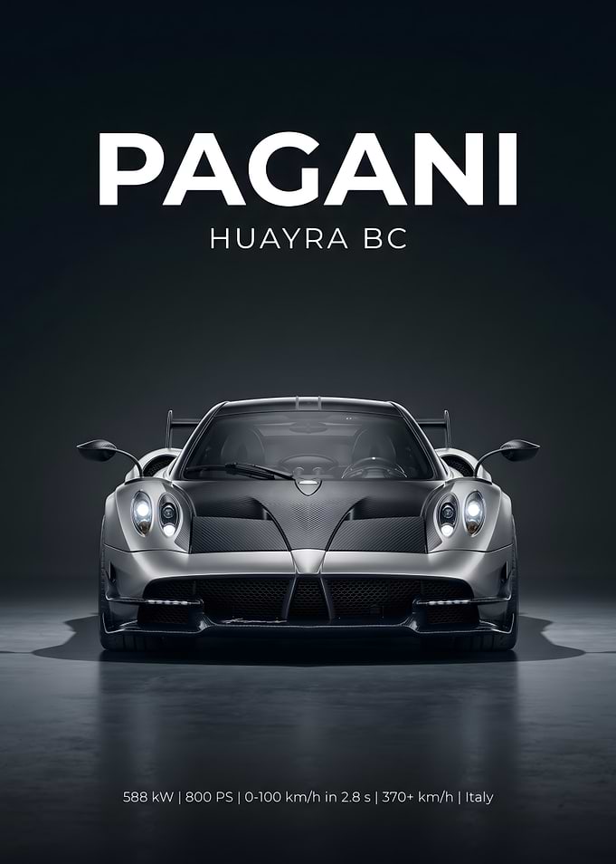 Pagani Huayra BC Supercar