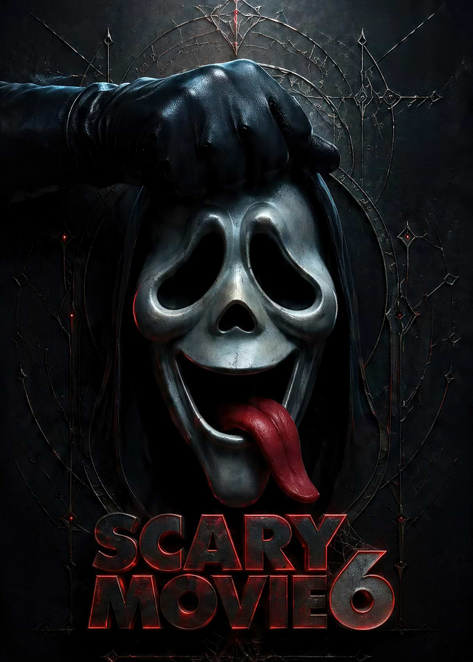 Scary Movie 6 Ghostface Mask Poster