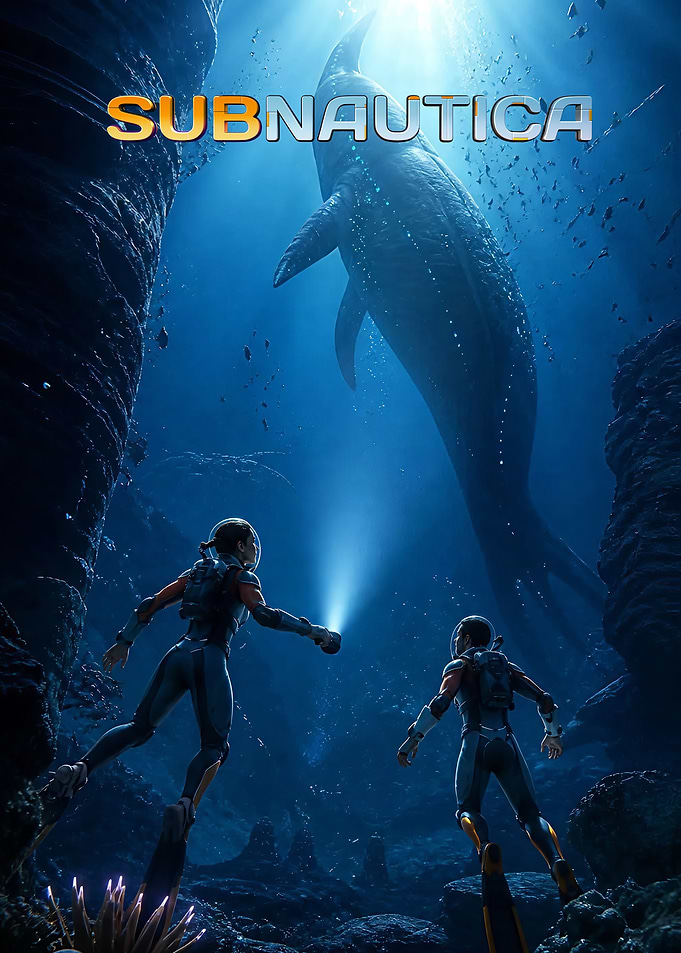 Subnautica Game Cover Art