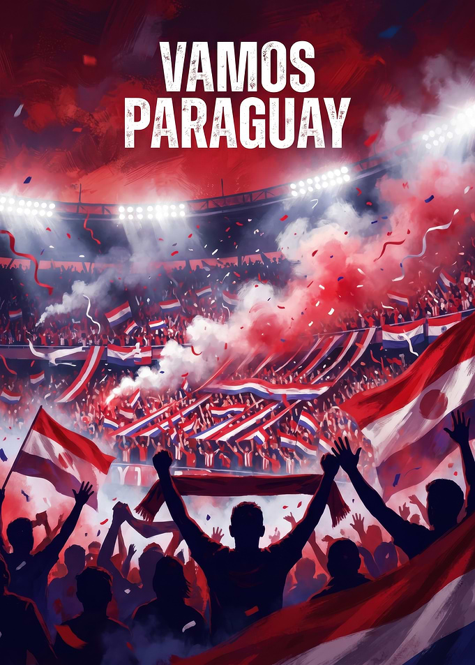 Vamos Paraguay Soccer Fans