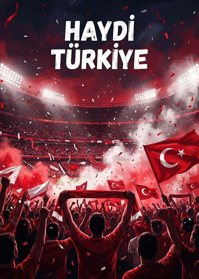 Turkey Fans in Stadium
