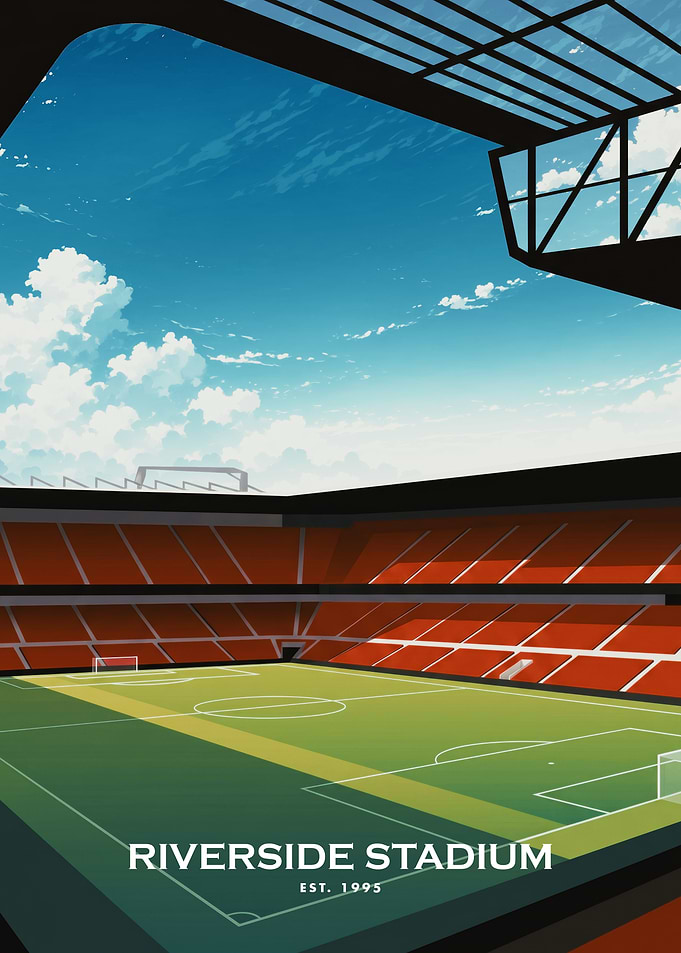 Riverside Stadium Poster