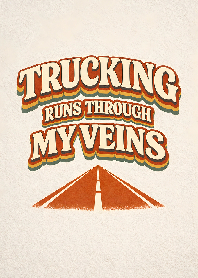 Retro Trucking Runs Through My Veins with Highway