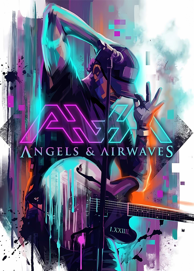 Angels & Airwaves Abstract Art