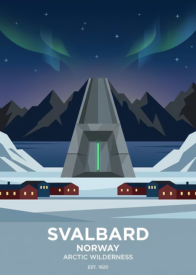Svalbard Arctic Wilderness Poster