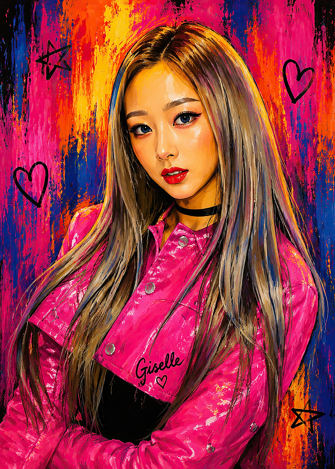Giselle Portrait with Pink Jacket