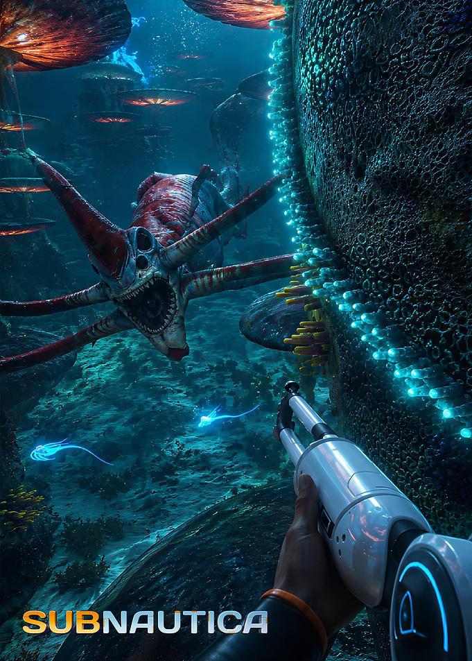 Subnautica Game Cover Art