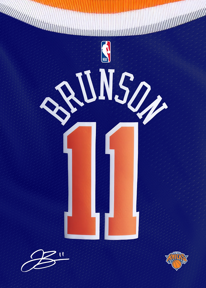 Knicks Signature Jersey- Jalen Brunson