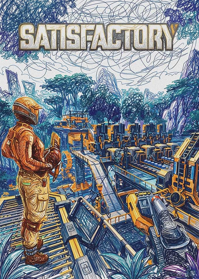 Satisfactory Game Art
