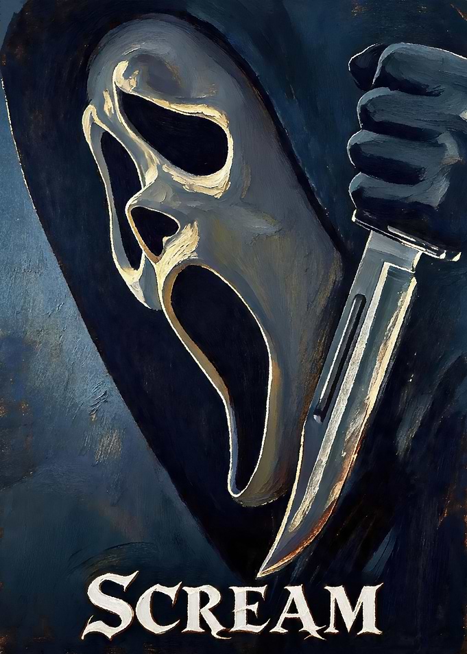 Scream Ghostface with Knife