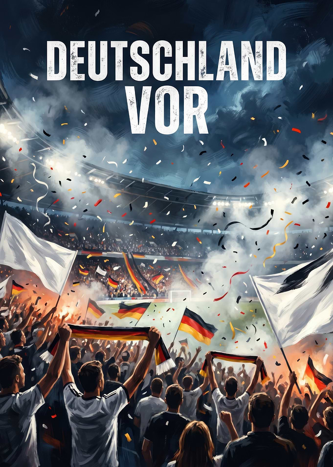 Deutschland Vor Football Fans