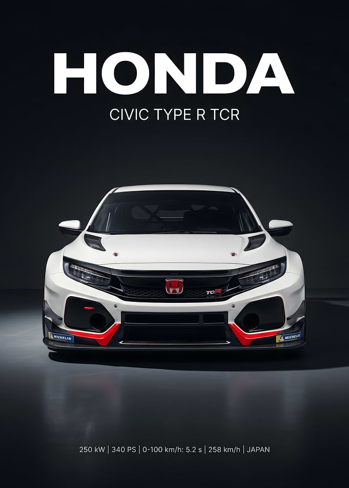 Honda Civic Type R TCR Race Car
