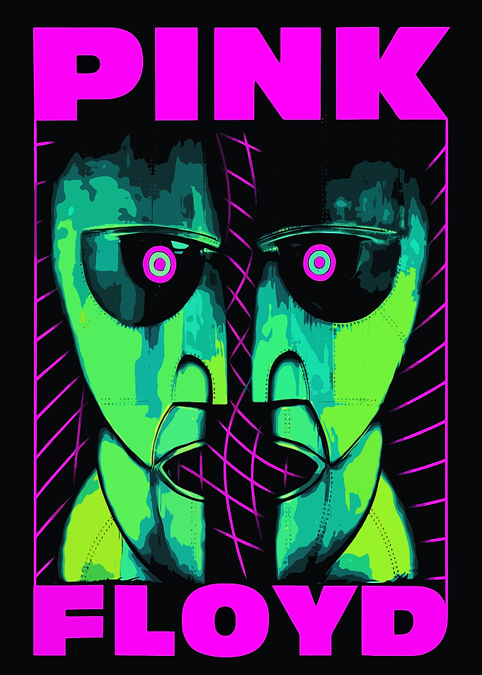 Pink Floyd The Wall Robot Art