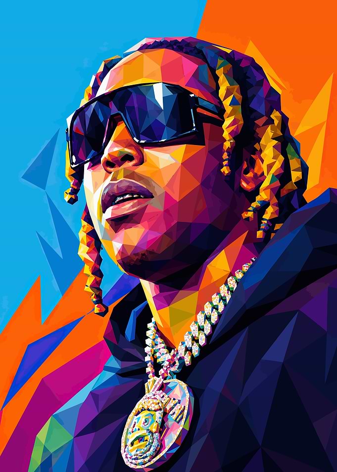 Don toliver WPAP Portrait