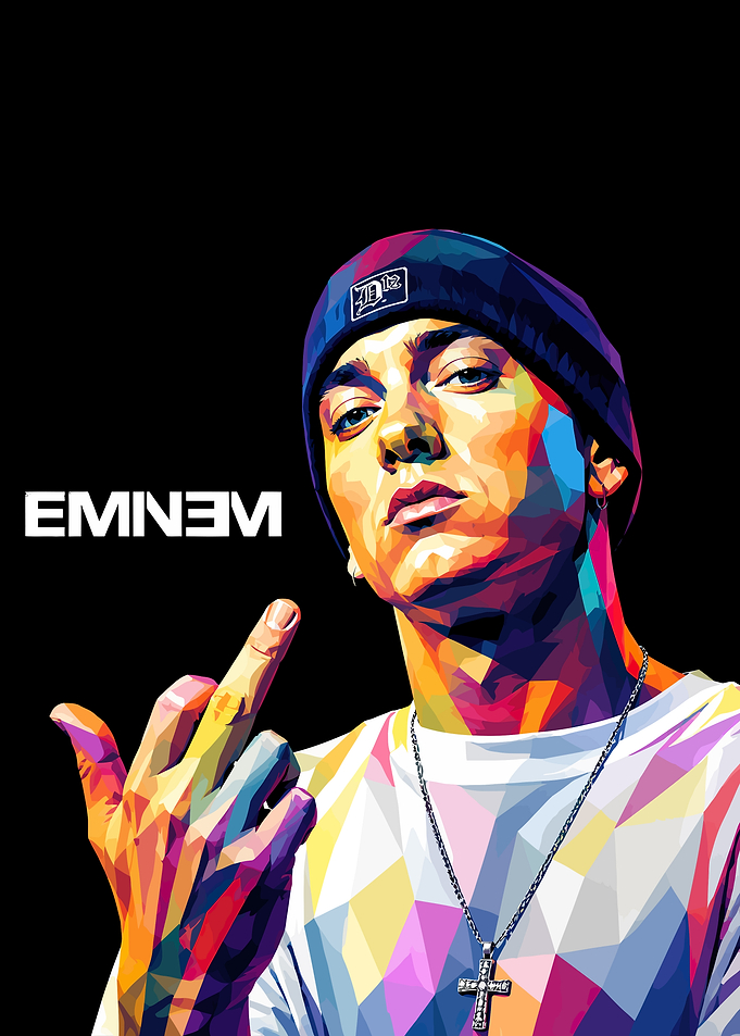 Eminem Pop Art Portrait