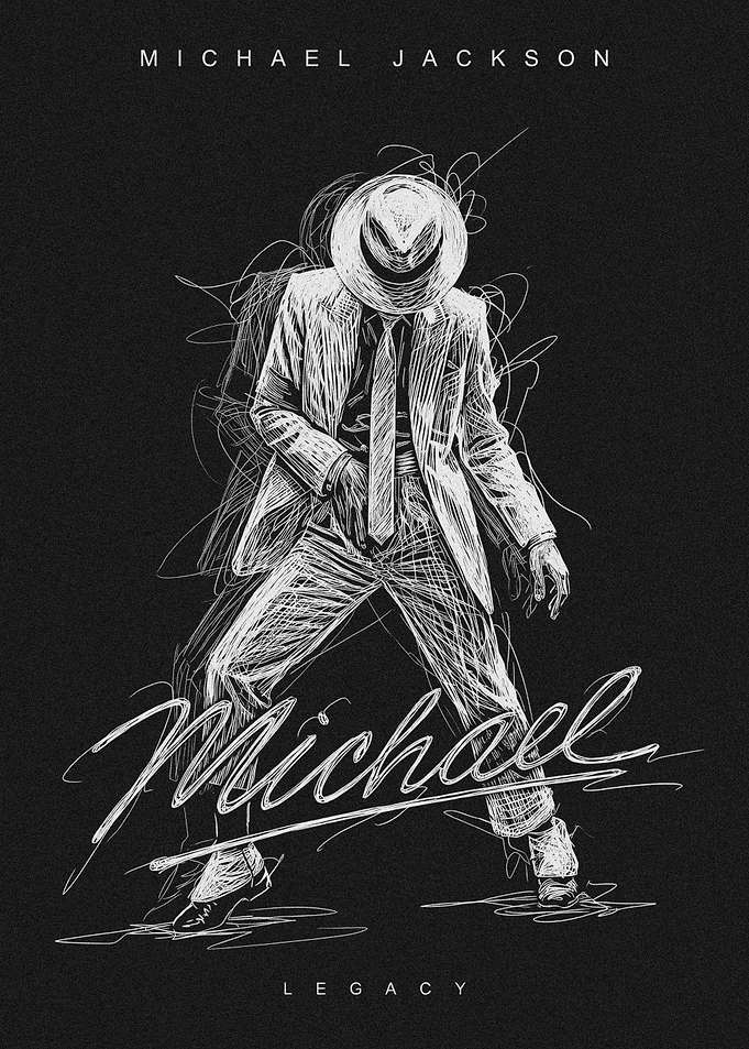 Michael Jackson Legacy Sketch