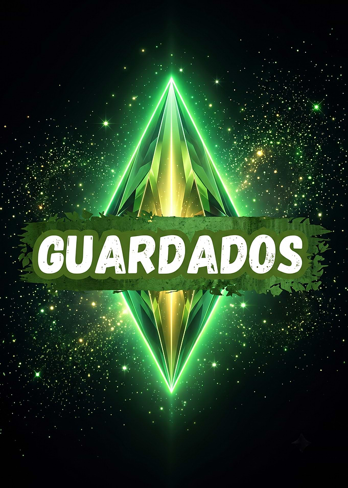 Green Crystal with Text