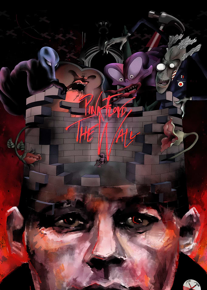 Pink Floyd The Wall Album Art