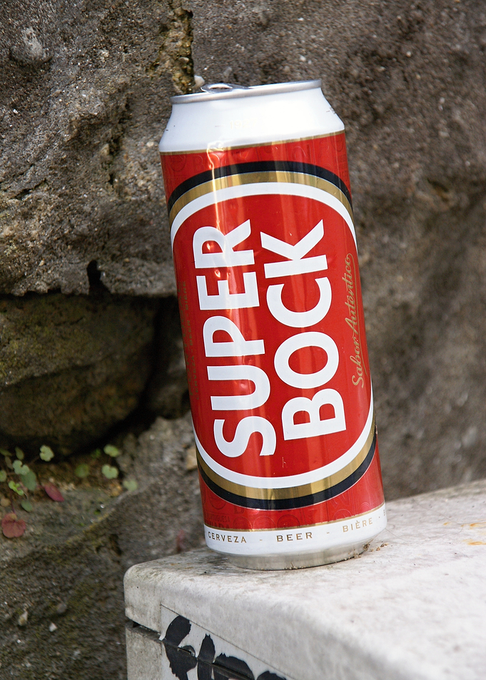 Super Bock Beer Can