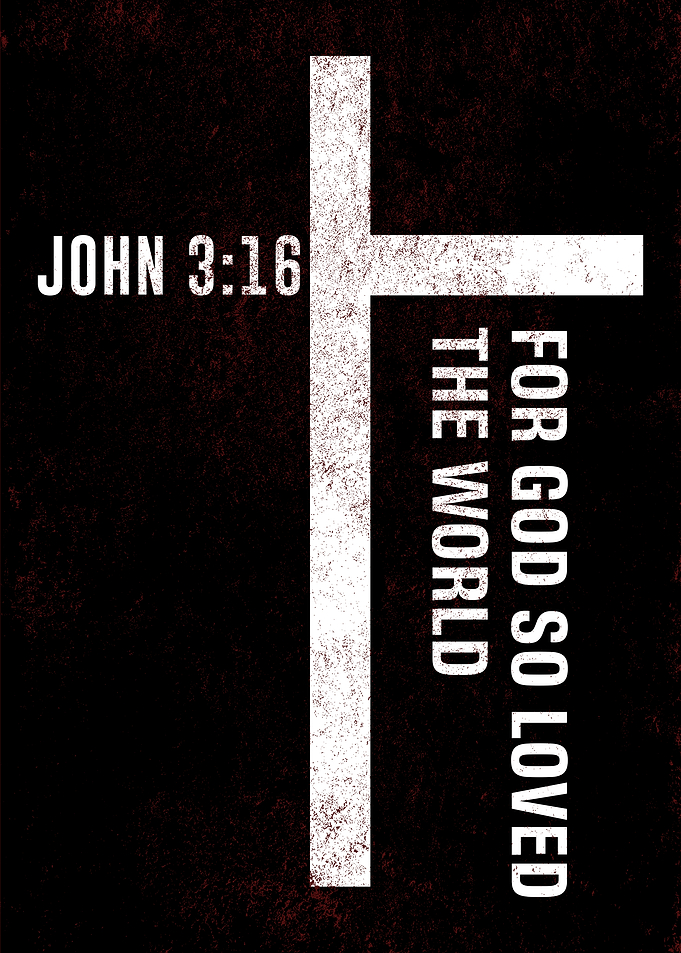 John 3:16 Cross