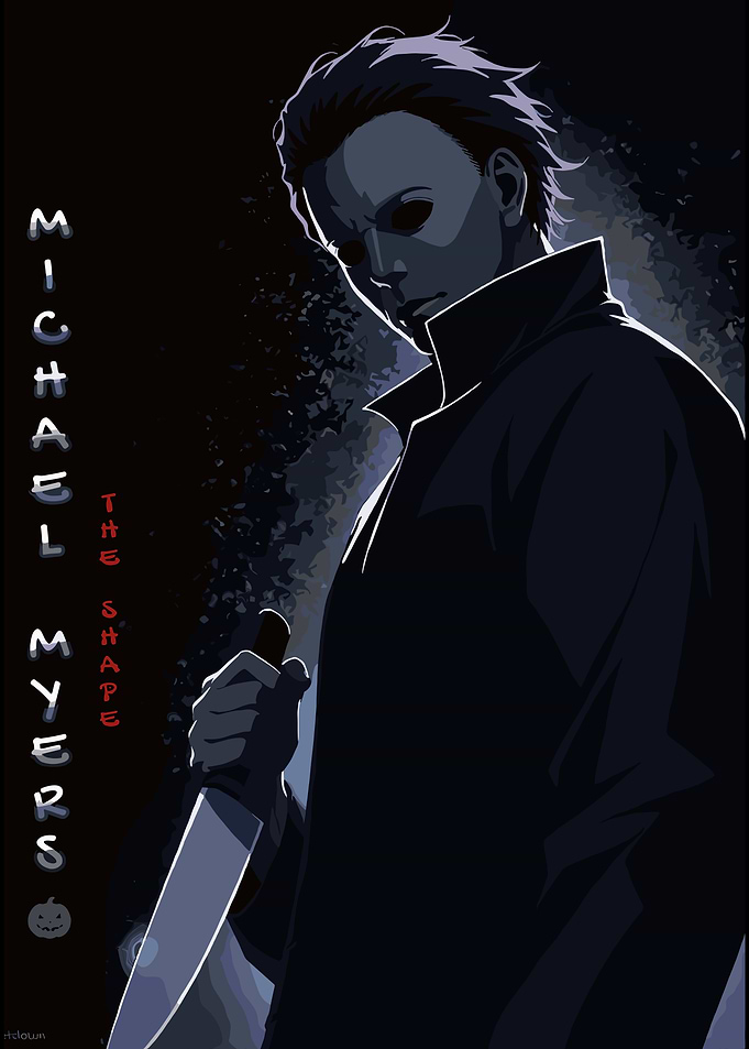 Michael Myers The Shape Horror Art