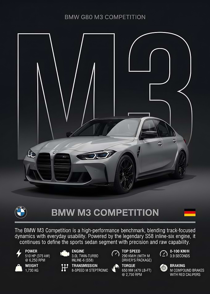 BMW M3 Competition G80