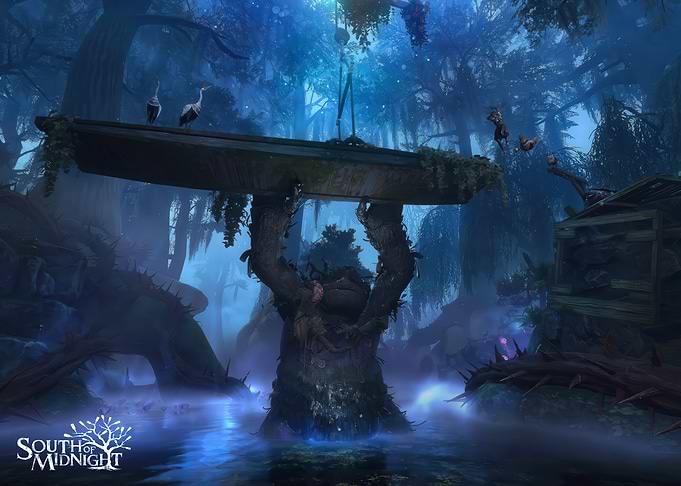 South of Midnight Swamp Creature