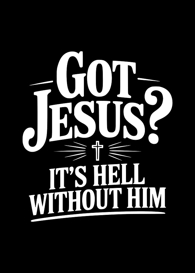 Got Jesus It's Hell Without Him