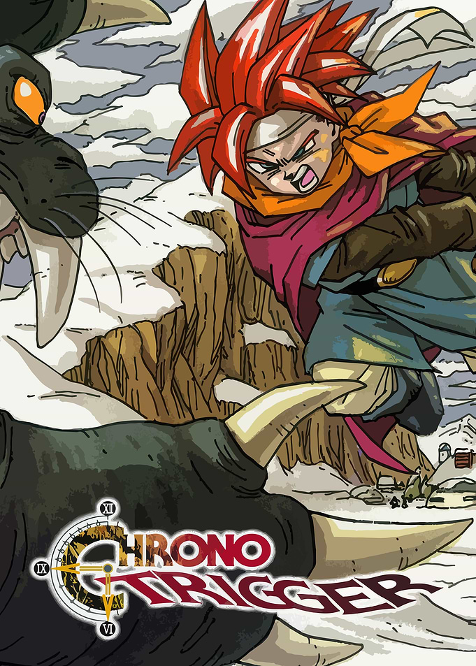 Chrono Trigger Game Cover Art
