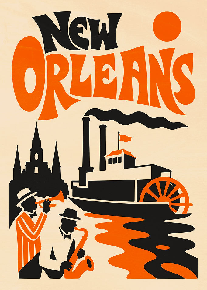 New Orleans Jazz and Steamboat