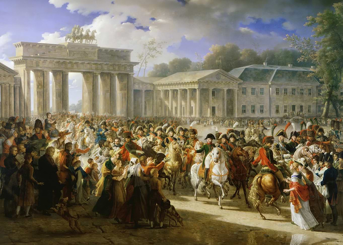Napoleon's Entry into Berlin