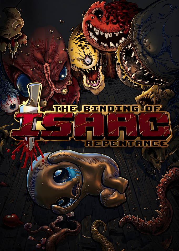 The Binding of Isaac Repentance Game Art