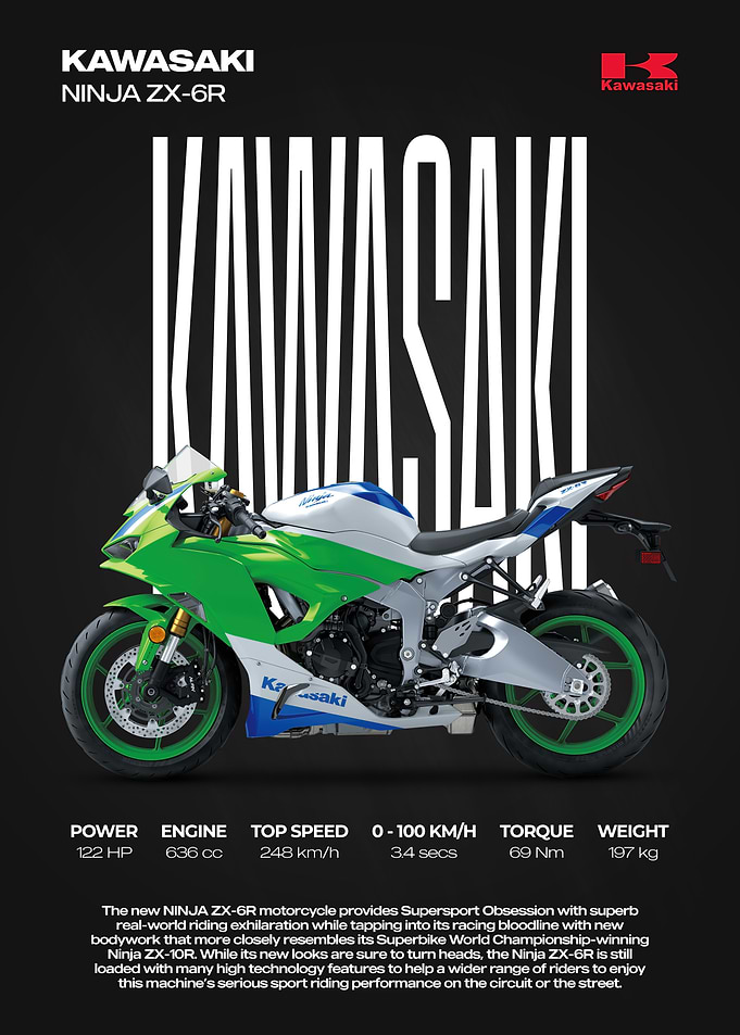 Kawasaki Ninja ZX-6R Motorcycle