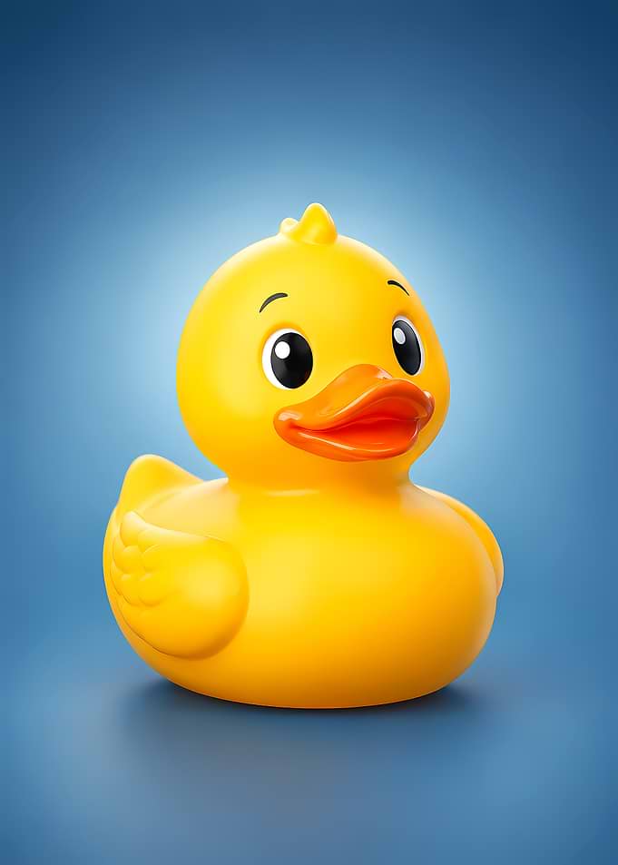 Yellow Rubber Duck Toy